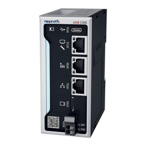 Bosch rexroth ctrlX CORE User manual