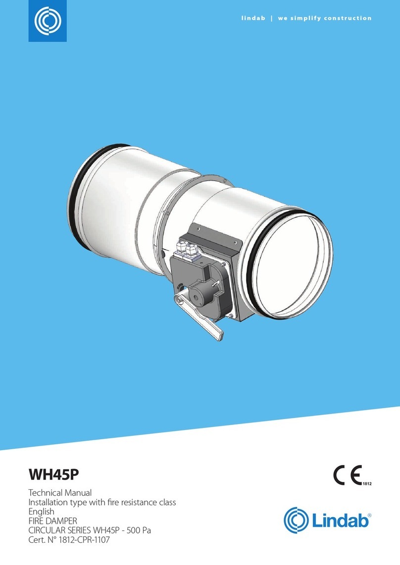 Lindab WH45P User manual