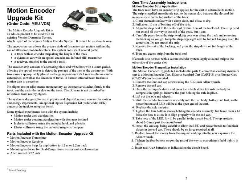 Vernier MEU-VDS User manual