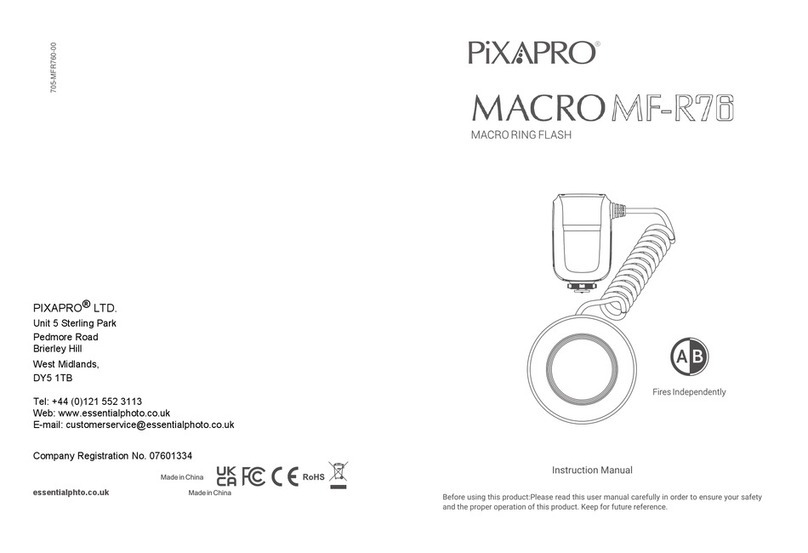 Pixapro MACRO MF-R76 User manual