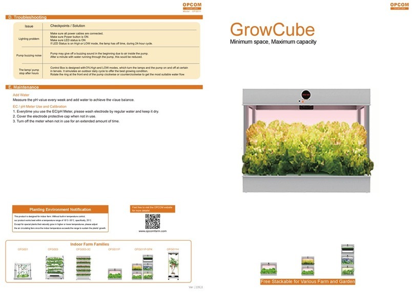 OPCOM GrowCube quick start guide