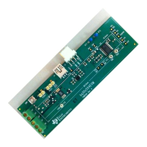 Texas Instruments bq30z554EVM User manual