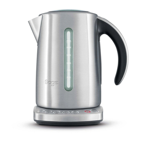 Sage Smart Kettle SKE825 User manual