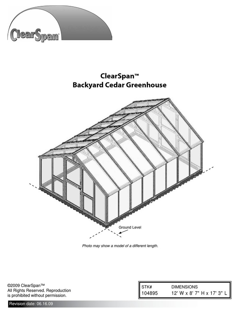 ClearSpan 104895 User manual ClearSpan 104895 User manual