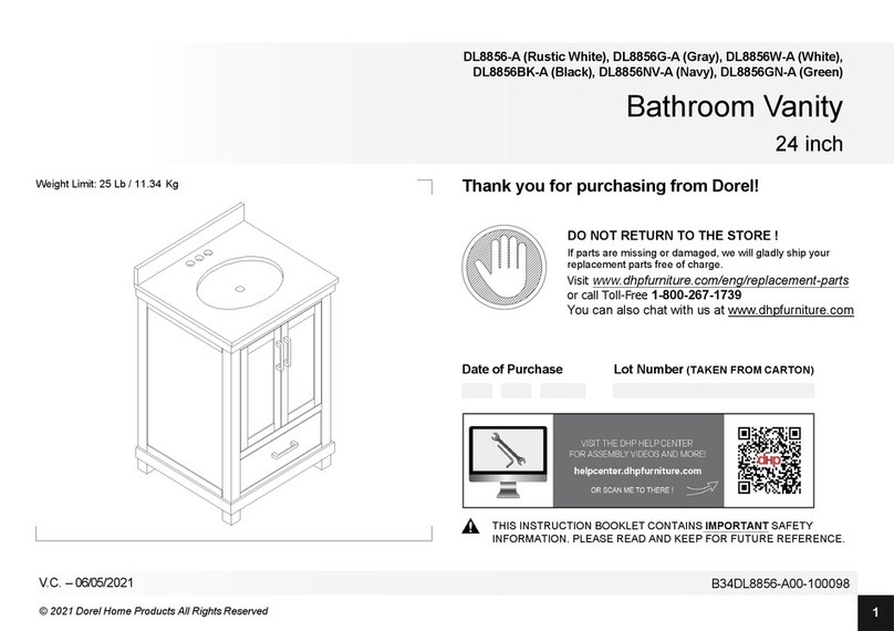 Dorel Home Products DL8856-A manual