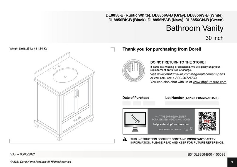 Dorel Home Products DL8856-B manual