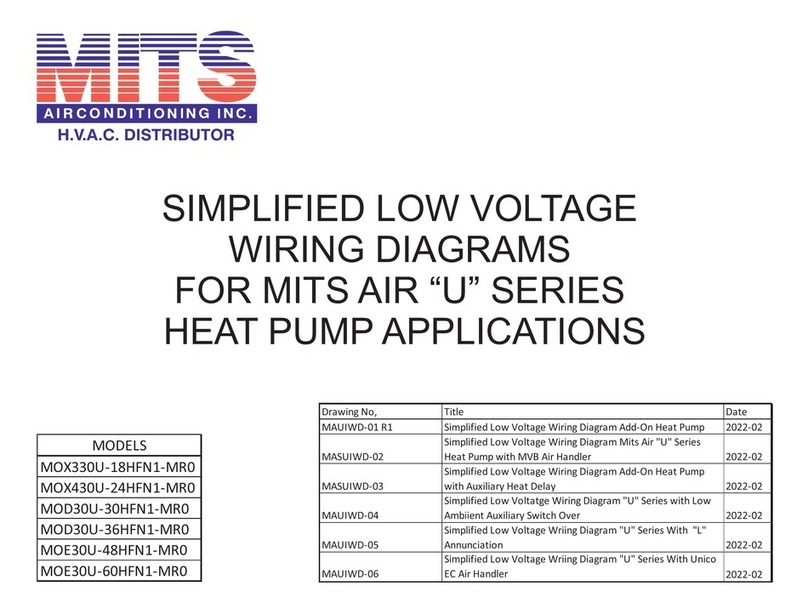 MITS U Series Wiring diagrams