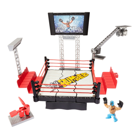 Mattel RUMBLERS DEVASTADIUM PLAYSET User manual