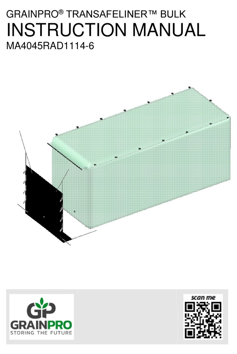 GrainPro TRANSAFELINER BULK User manual GrainPro TRANSAFELINER BULK User manual