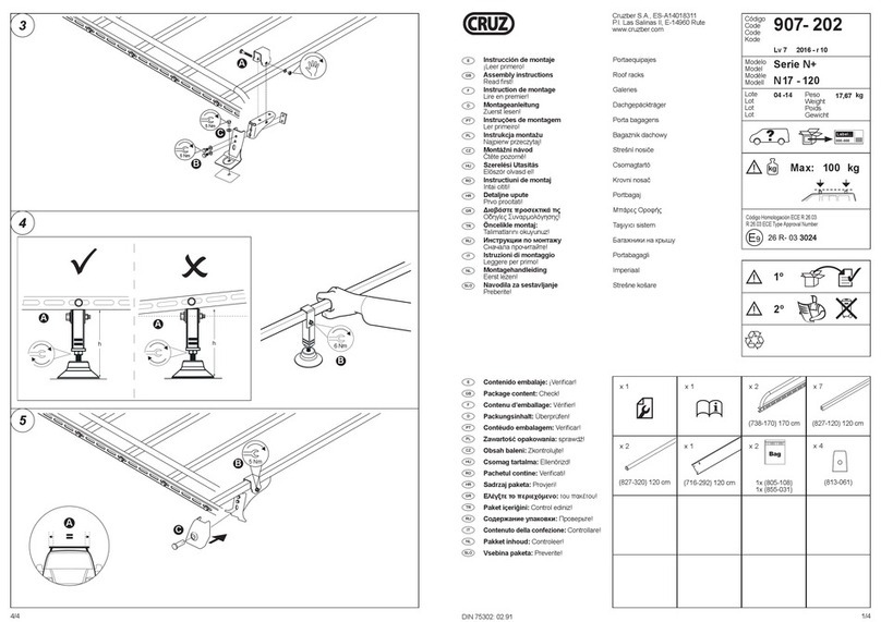 Cruz N+ Series User manual Cruz N+ Series User manual