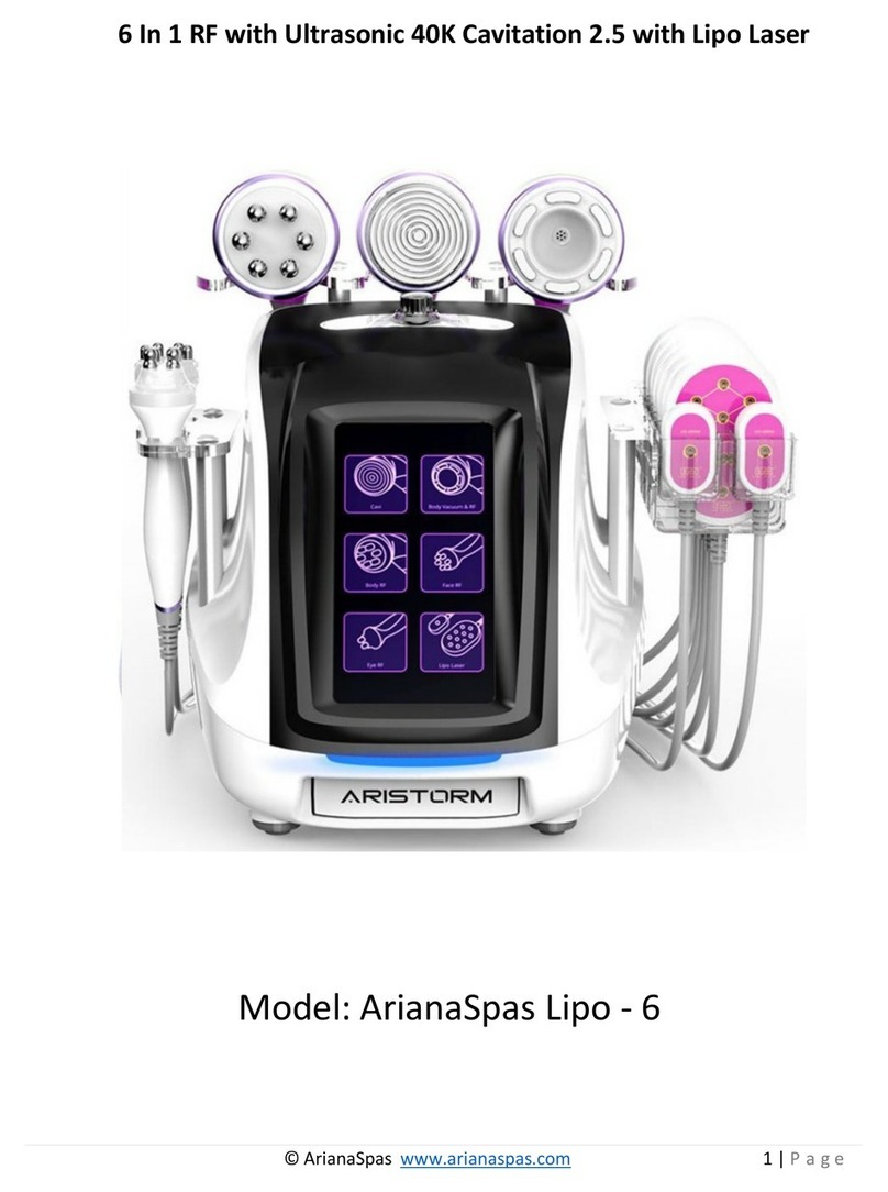 ArianaSpas Lipo-6 manual