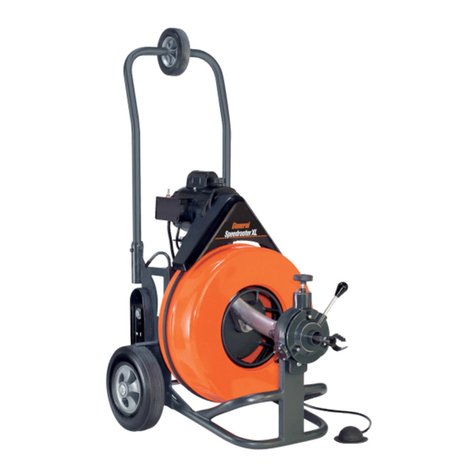 General Pipe Cleaners Speedrooter XL User manual