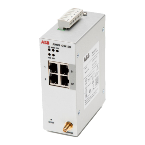 ABB AWIN GW120 Quick setup guide