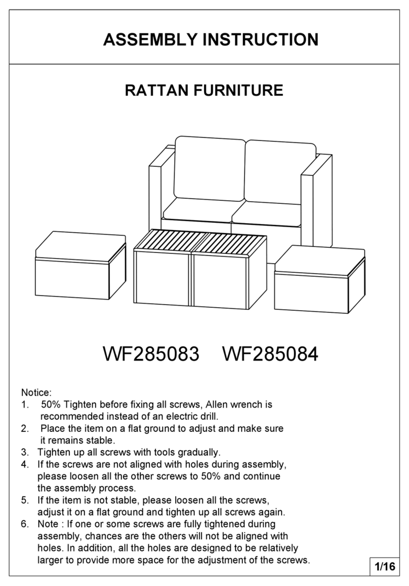 RATTAN WF285083 User manual