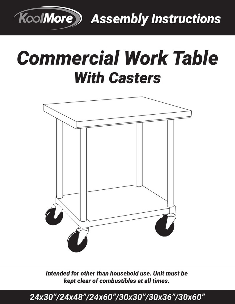 KoolMore Commercial 24x30 Assembly instructions