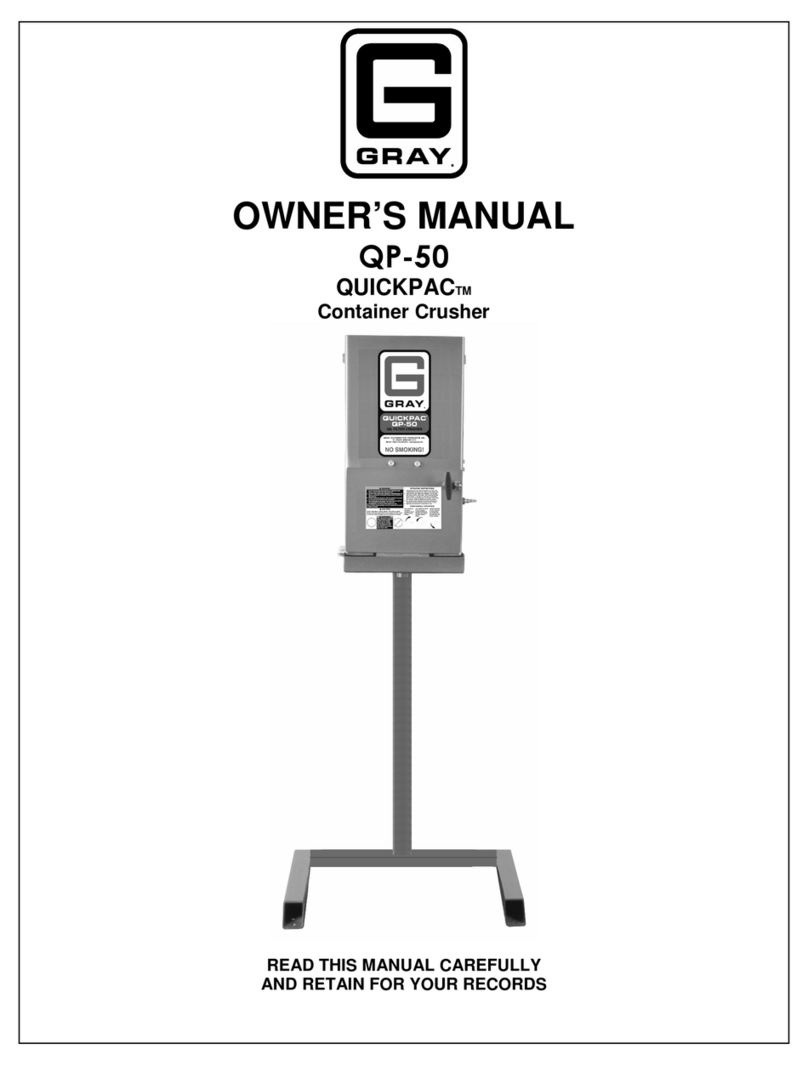 Gray QUICKPAC QP-50 owner's manual Gray QUICKPAC QP-50 owner's manual