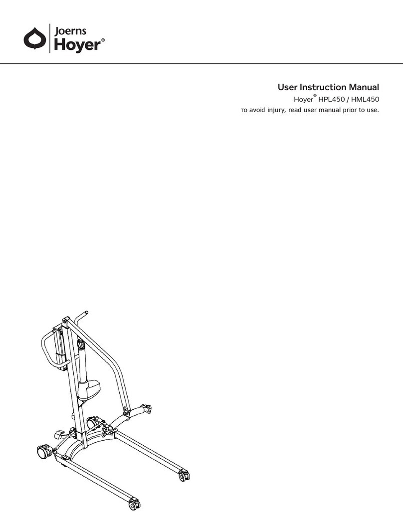 Joerns Hoyer HPL450 User manual