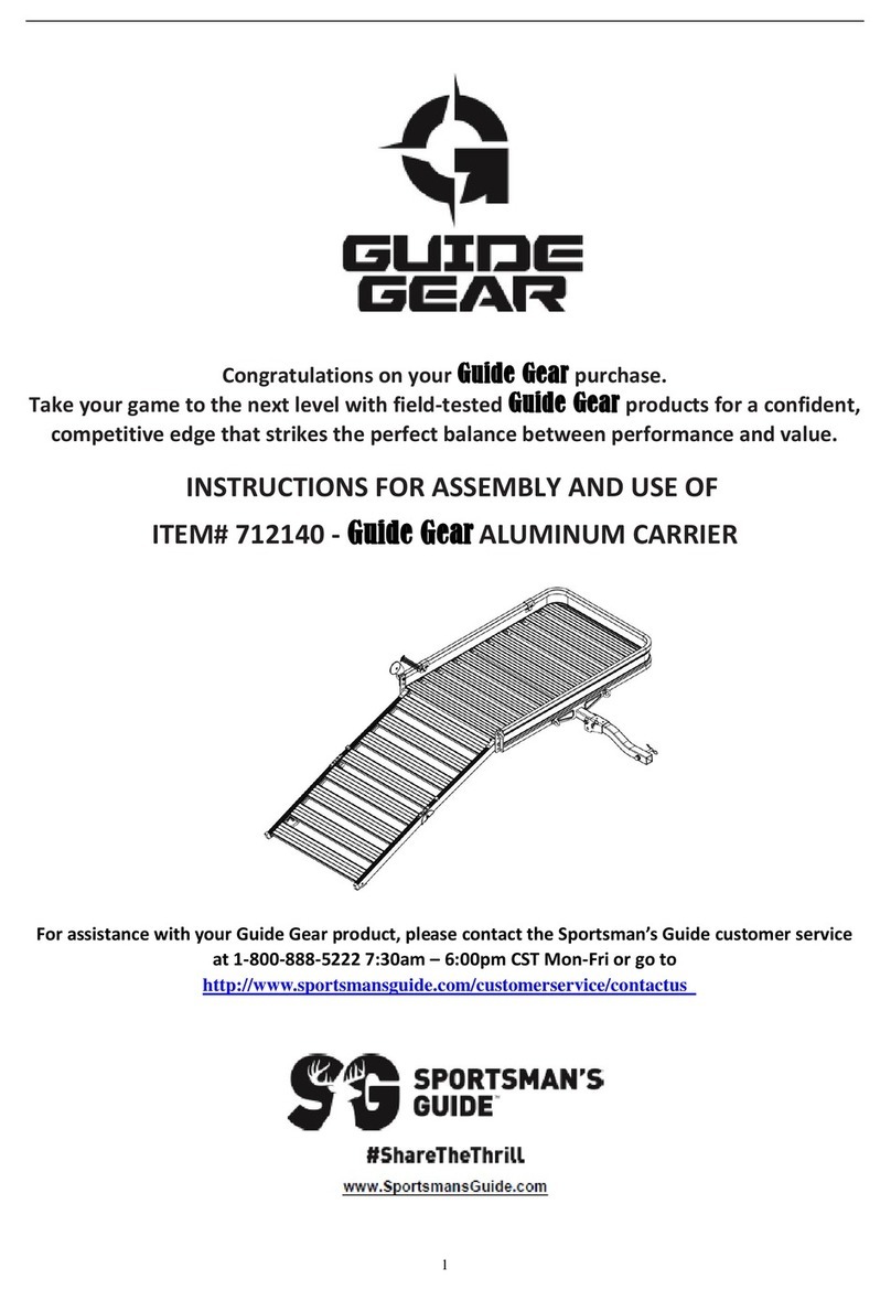 Guide Gear 712140 Instructions for assembly and use