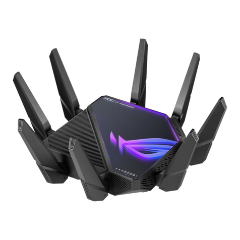 Asus ROG Rapture GT-AXE16000 User manual