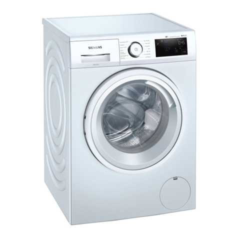 Siemens WM14UPI0DN User manual and installation instructions Siemens WM14UPI0DN User manual and installation instructions