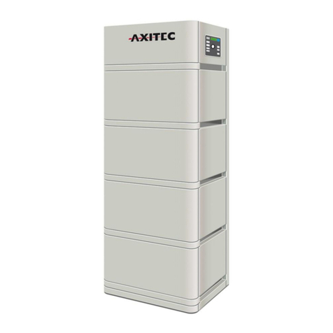 AXITEC AXIstorage Li SV2 Installation instruction AXITEC AXIstorage Li SV2 Installation instruction