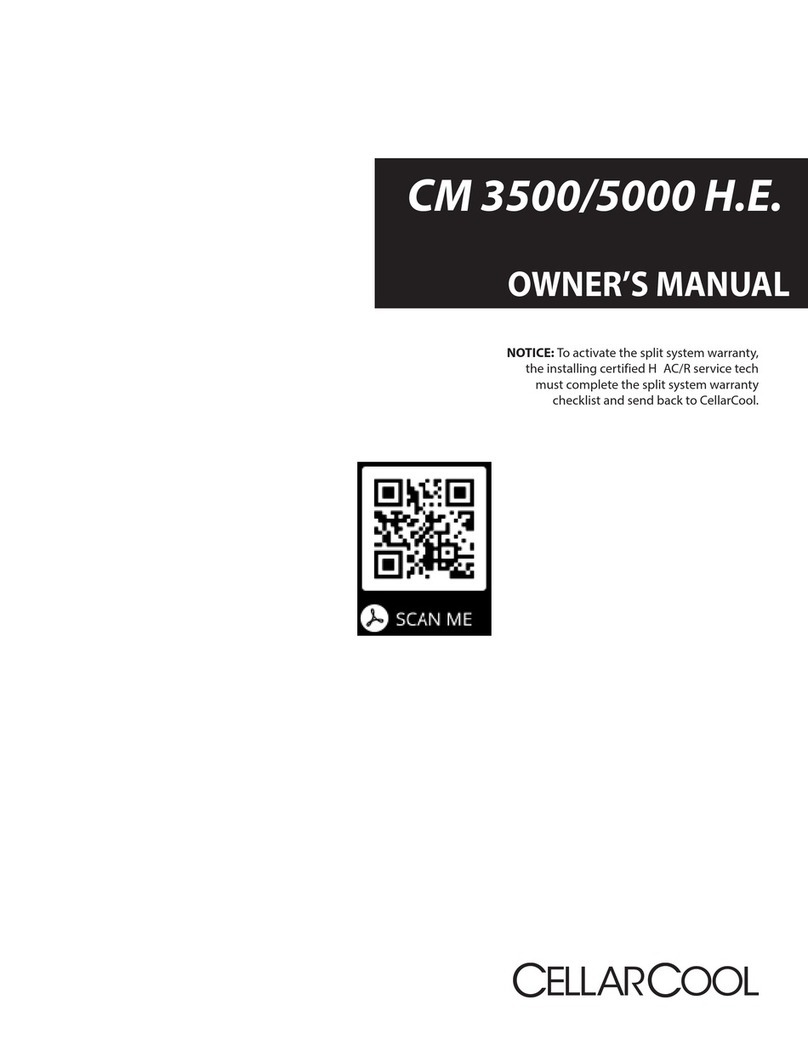 Cellar Cool CM3500 owner's manual