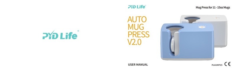 PYD Life CE-AUMP15BL User manual