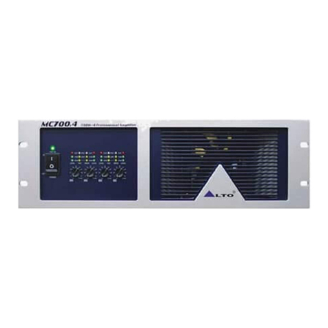 Alto MC700.4 User manual