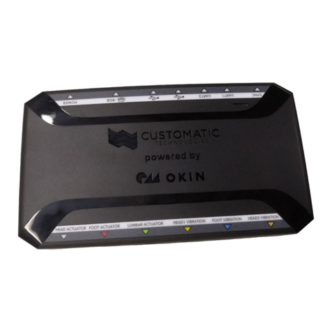 Phoenix Mecano OKIN REFINED CB3433A User manual