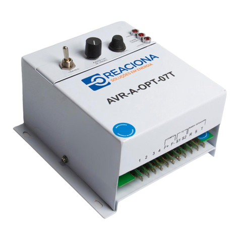 REACIONA AVR-A-OPT-07 User manual