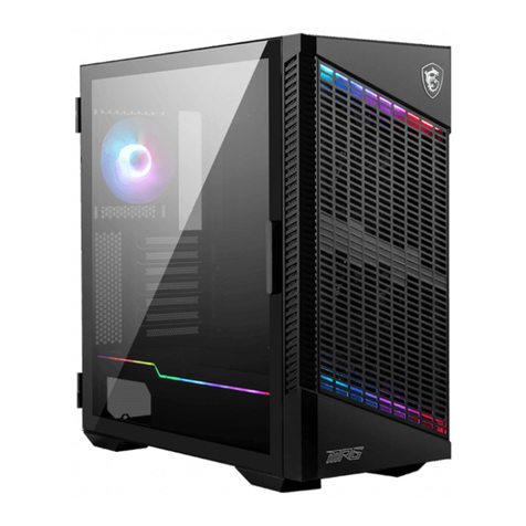 MSI MPG VELOX 100P AIRFLOW User manual MSI MPG VELOX 100P AIRFLOW User manual