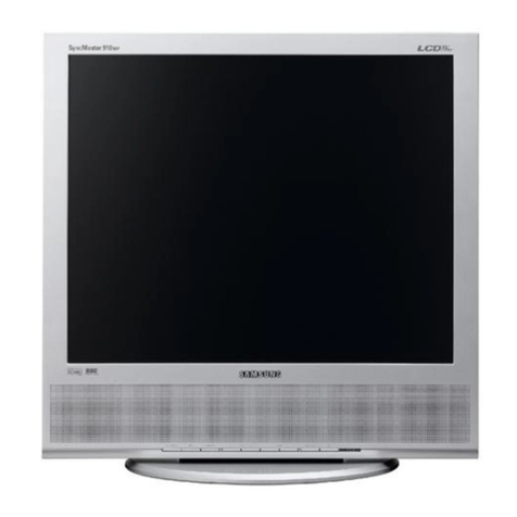 Samsung 910MP - SyncMaster 19" LCD Monitor User manual
