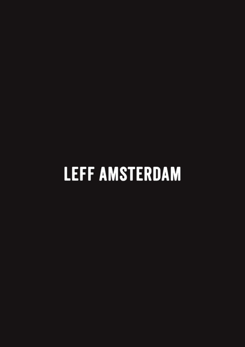 LEFF amsterdam inverse Manual and warranty