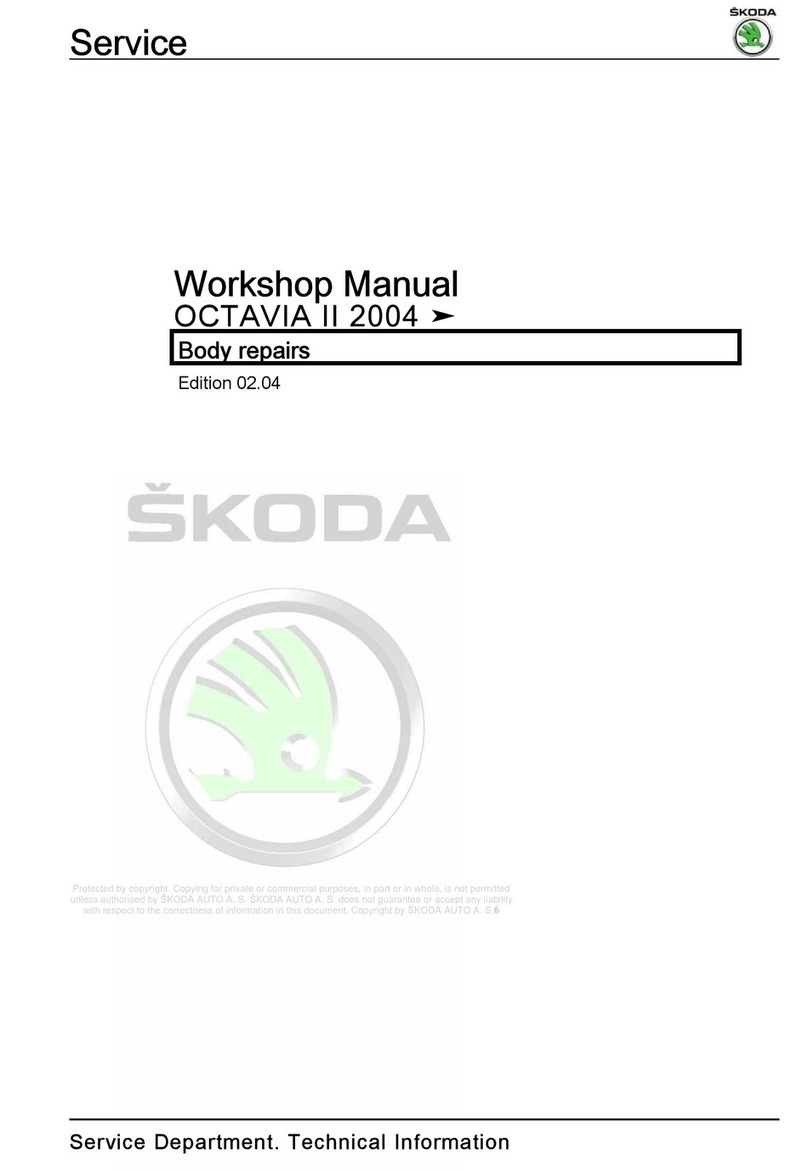 Skoda Octavia II 2004 Instruction manual