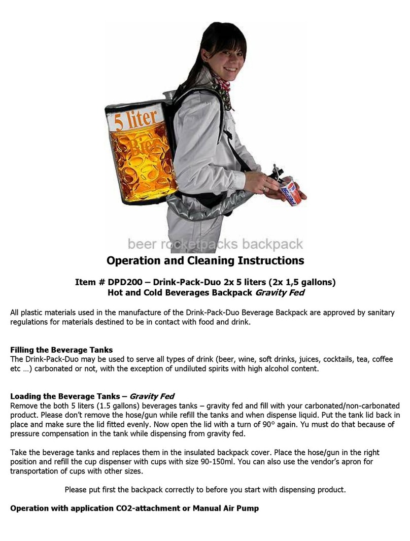 Rocket Pack DPD200 Operation and instructions