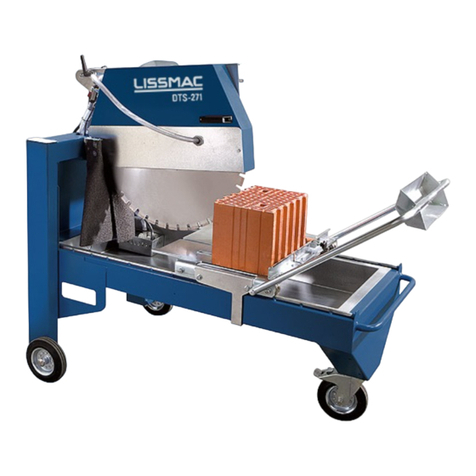 Lissmac DTS 271 operating manual Lissmac DTS 271 operating manual