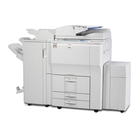 Ricoh Aficio MP 5500 User manual Ricoh Aficio MP 5500 User manual