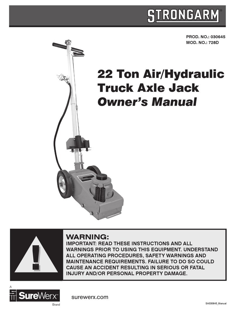 Strongarm SureWerx 728D owner's manual