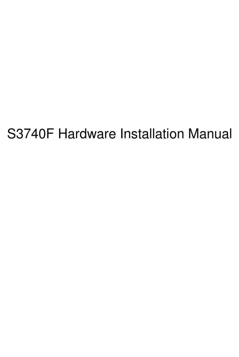 Techroutes S3740F Hardware installation manual