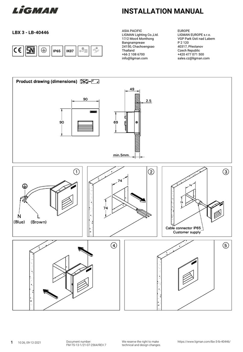 LIGMAN LBX 3 LB-40446 User manual