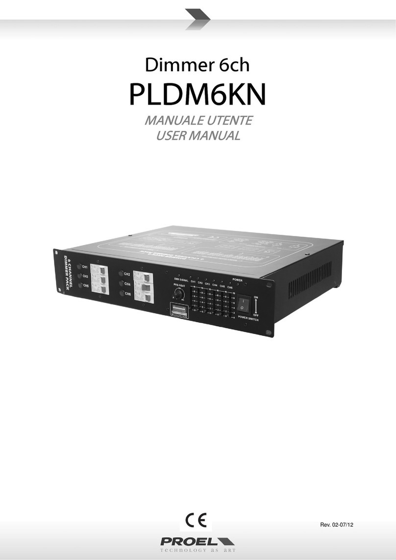PROEL PLDM6KN user manual