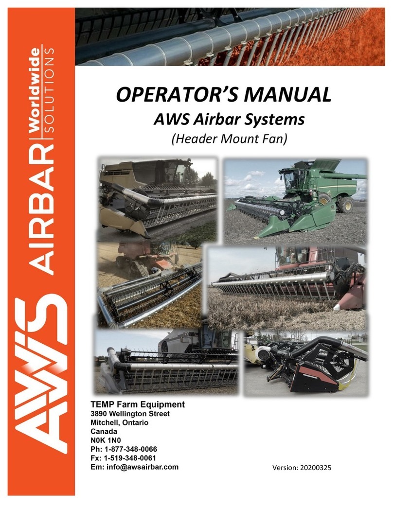 AWS AIRBAR Operator's manual