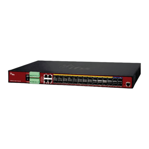 ifs NS4750-24S-4T-4X-V2 User manual