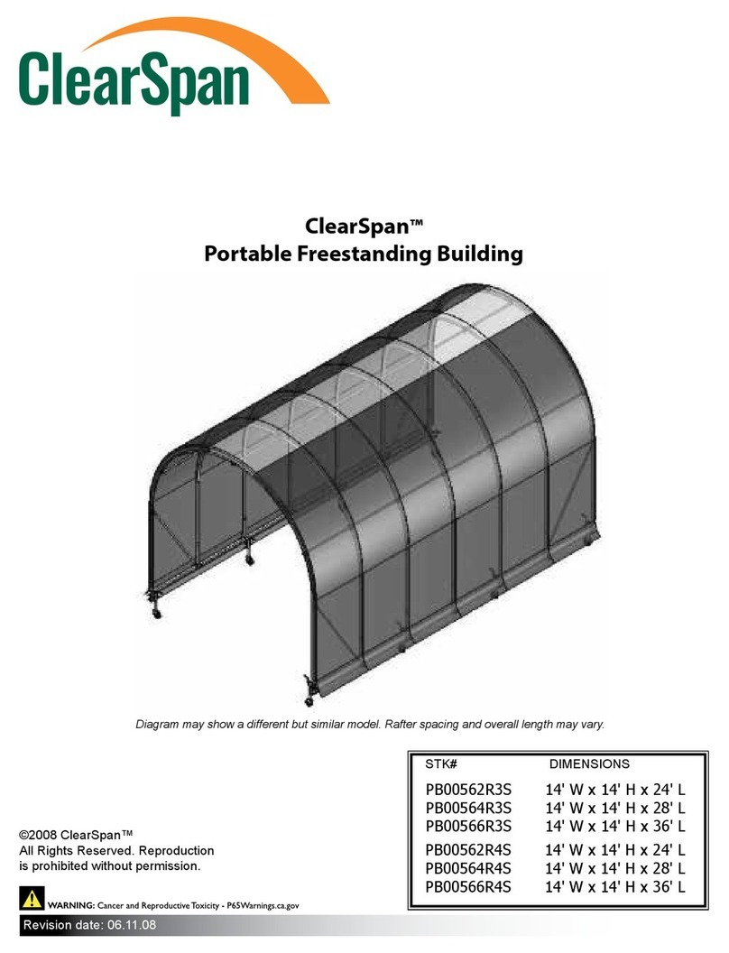 ClearSpan PB00562R3S manual