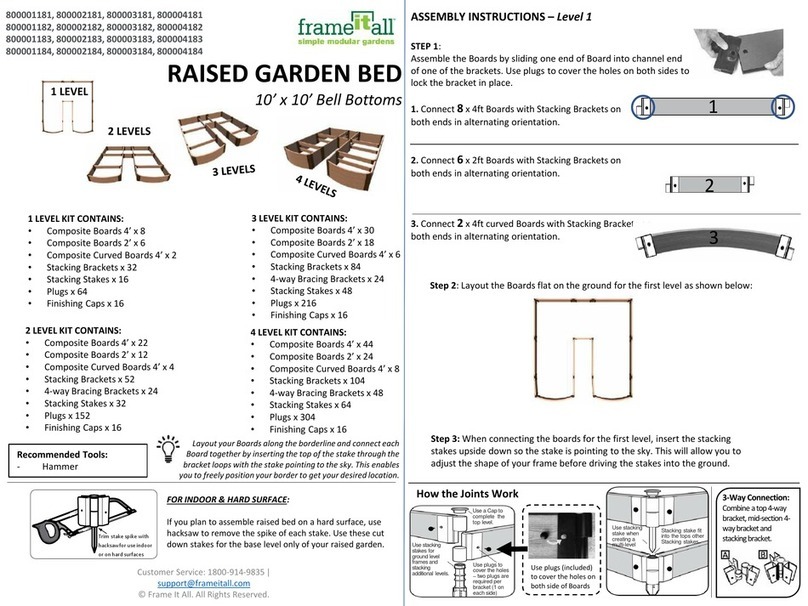 FRAME IT ALL 800001181 User manual