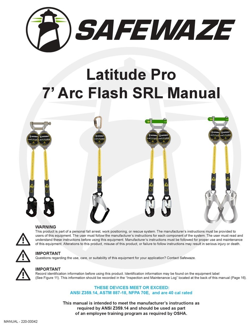SafeWaze Latitude Pro manual