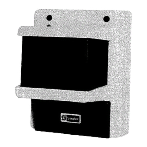 Simplex 2098-9207 User manual