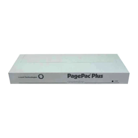 Valcom PagePac Plus V-5323100 manual