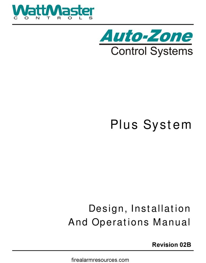 WattMaster Auto-Zone Plus Design, installation and operation