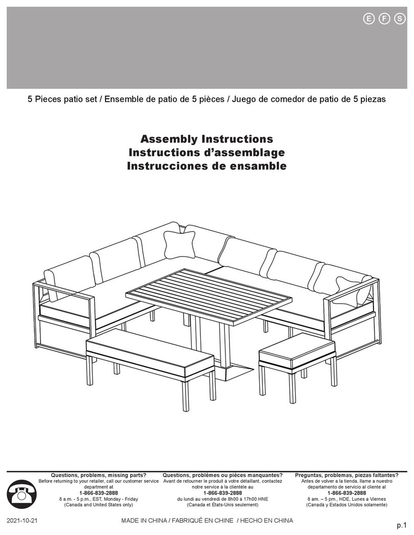 Martha Stewart 15PKS-LS1A05-GR1LF Assembly instructions